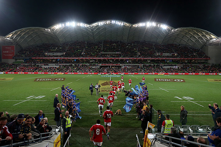 Lions v Rebels: Lions v Rebels – In Pictures