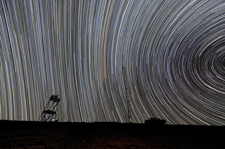 A Month in Space: Ripples Across the Chilean Sky