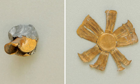 Bullet casings collected by German police investigating road rage shootings