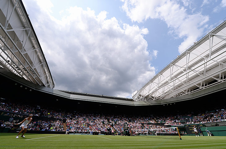 Tom Wimbo day 2: Serena Williams