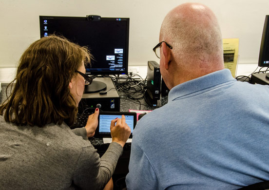 Volunteering week 2013: Volunteering Week 2013 Age UK Camden, Computer training workshop