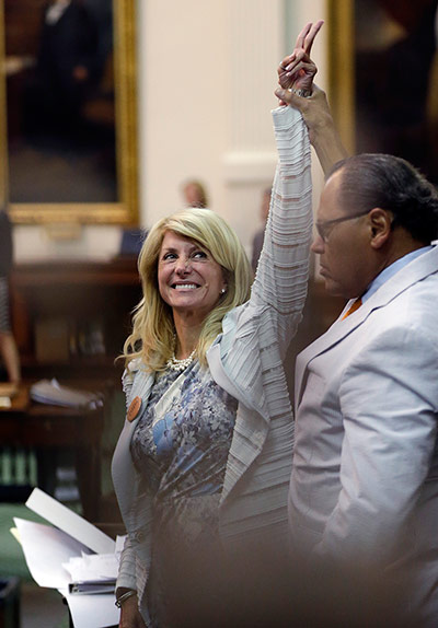 Filibuster: Wendy Davis