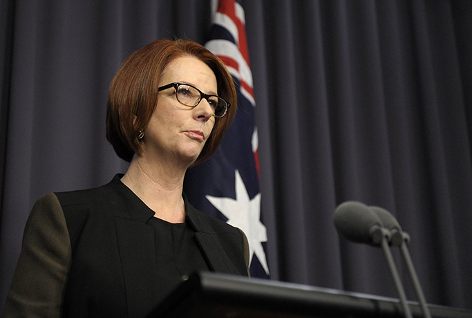 In and Out: Julia Gillard 