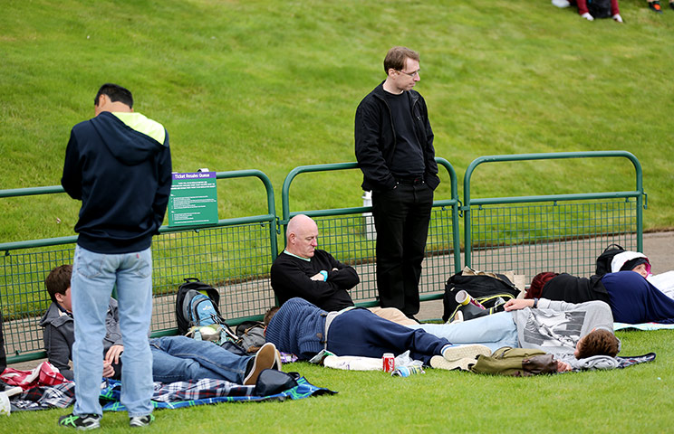 Sleepers at Wimbledon: Sleeping in the queue 