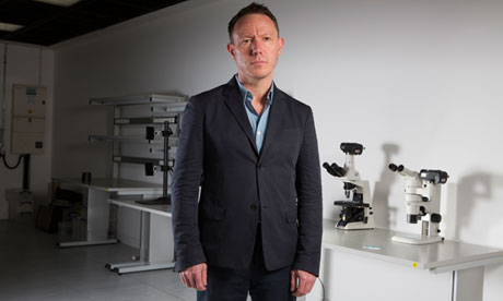 Stephen Emmott at Microsoft's computational science lab at Cambridge