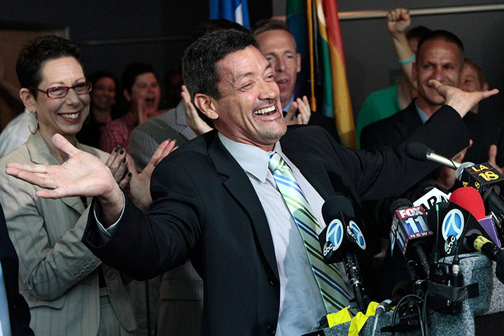 gay rights: West Hollywood City Council member Duran celebrates