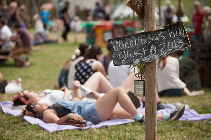 Glastonbury: Elinor was here!