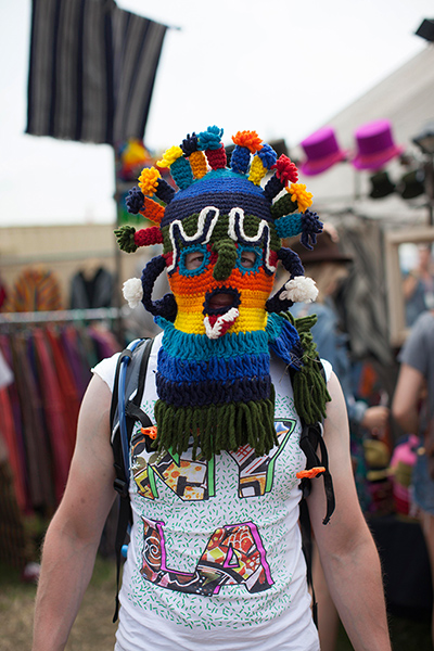Glastonbury: Best head gear so far!
