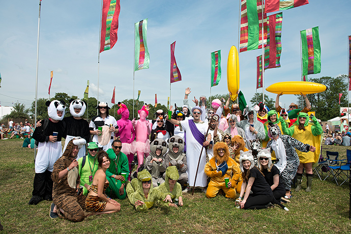 Glastonbury: The animals came in two by two 