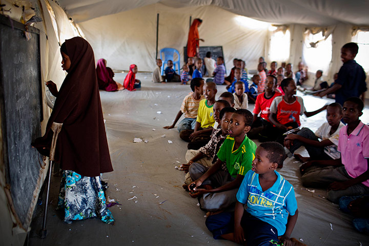 Polio outbreak: Gavi vaccination campaign in Mogadishu, Somalia