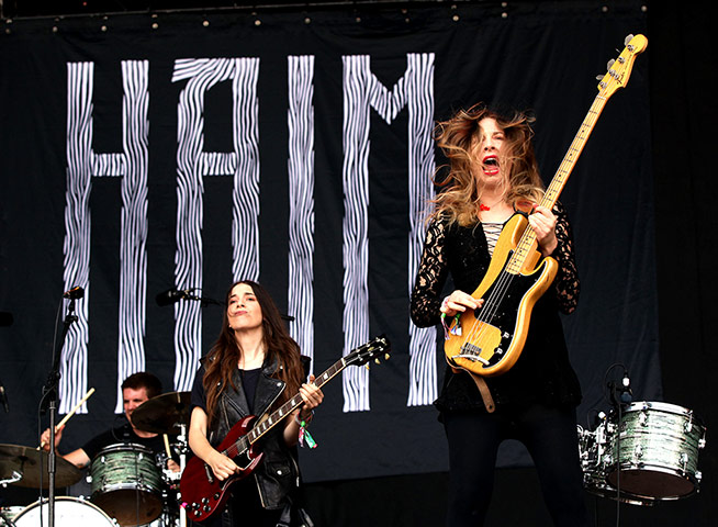 Glastonbury day one: Haim