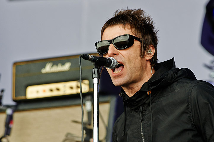 Glastonbury day one: Liam Gallagher