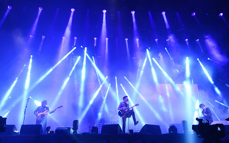 Glastonbury stage: Glastonbury Festival 2013 - Day 2