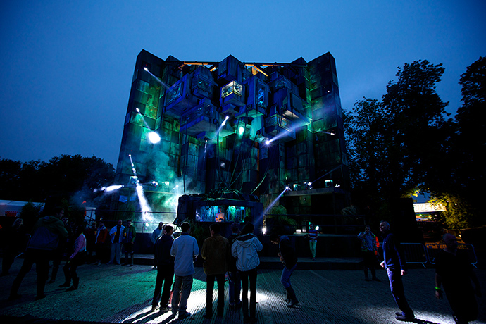 Block 9: The Genosys DJ installation at Block 9 