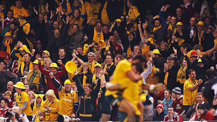 lions gallery 3: Australia v British & Irish Lions: Game 2