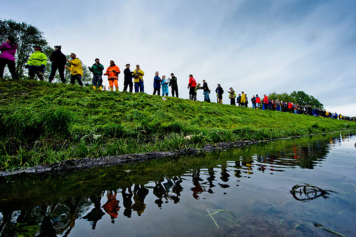 flooding in europe: Flooding in Walschleben, Germany