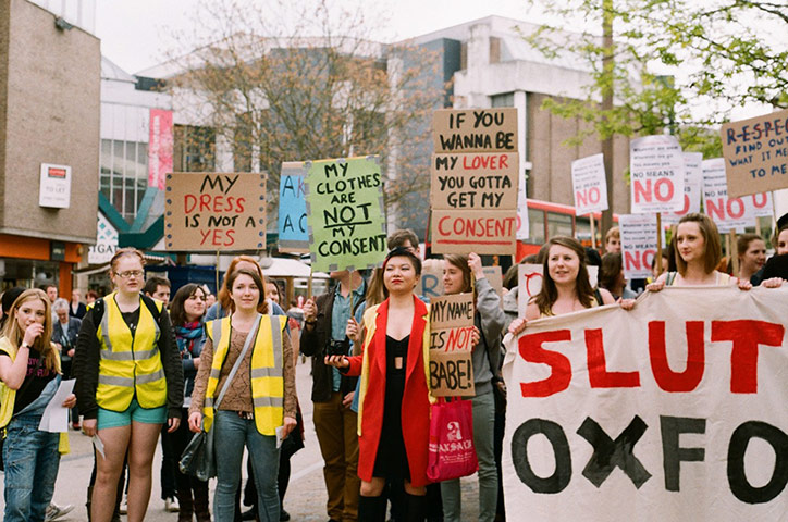 Student feminism: slutwalk protest