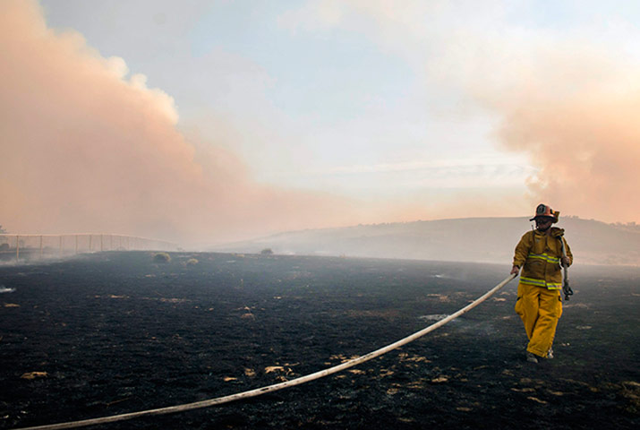 wildfire: California wild fire