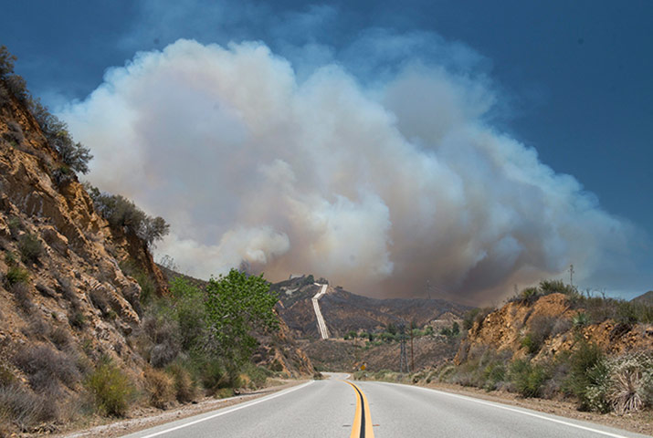 wildfire: California wild fire