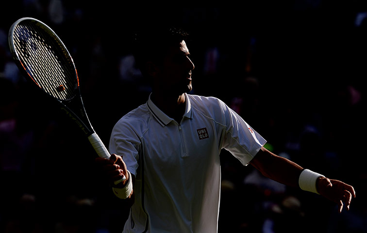 tom wimbo day 6: Novak Djokovic 