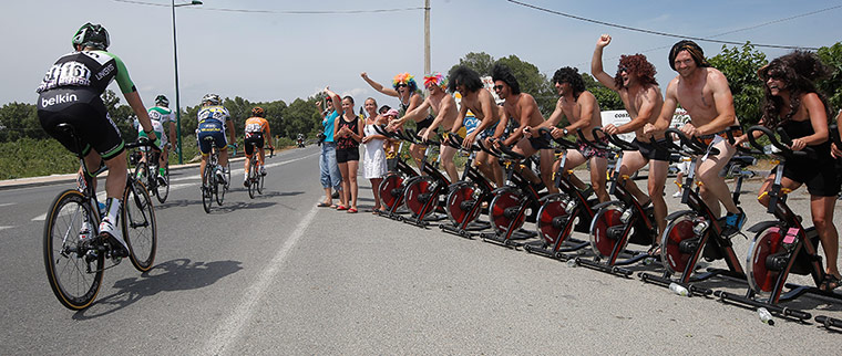 TDF: Cycling fans
