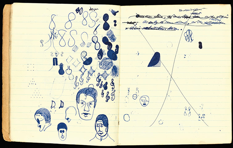 Murphy: Samuel Beckett, Murphy working manuscript