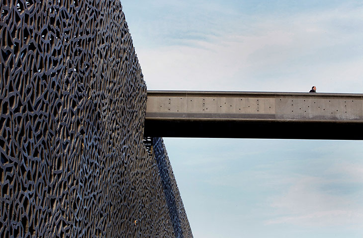 The MuCEM: Walkway of The MuCEM