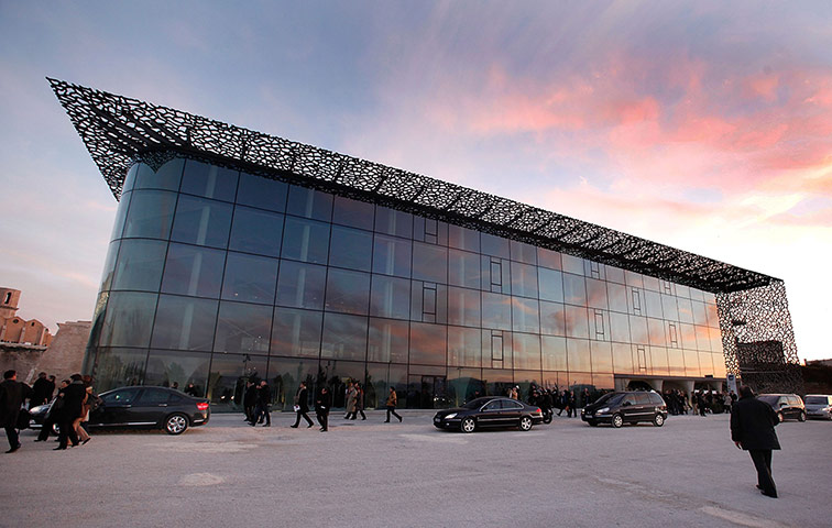 The MuCEM: Exterior of The MuCEM