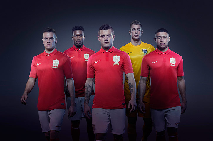 2013/14 kits: England Away Kit