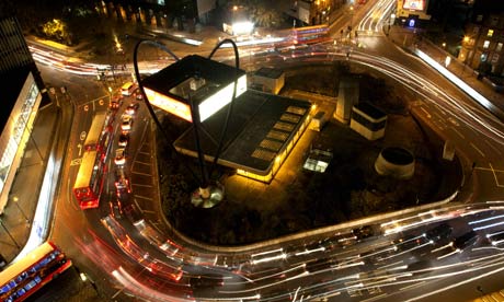 Old Street roundabout aka 'The Silicon Roundabout', London, Britain - 21 Nov 2011