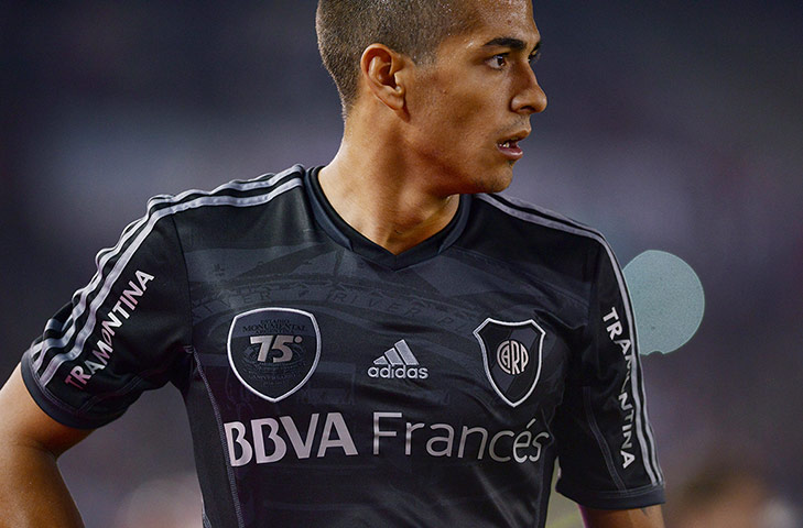 2013/14 kits 2: Manuel Lanzini of River Plate 