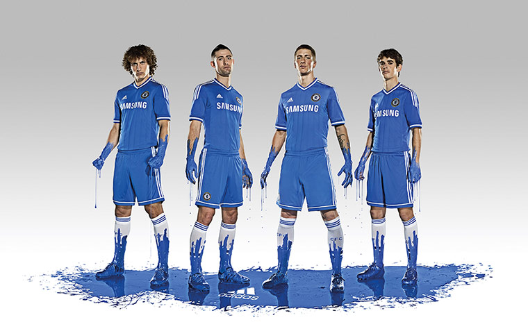 2013/14 kits 2: Chelsea home kit