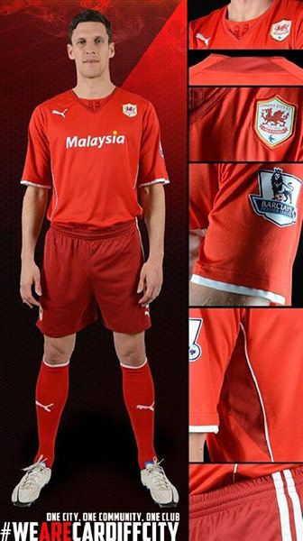 2013/14 kits 2: Cardiff