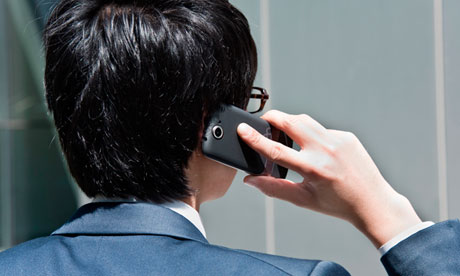 Man talking on mobile