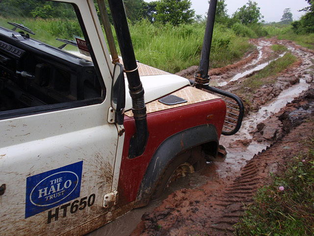 Rural Cambodia in the wet season