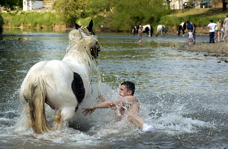 Appleby Fair: Travellers Attend The Annual Appleby Horse Fair