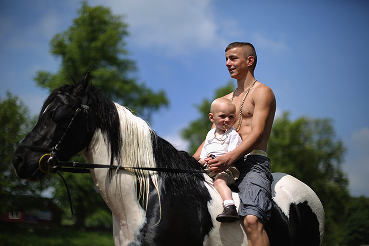 Appleby Fair: Travellers Attend The Annual Appleby Horse Fair