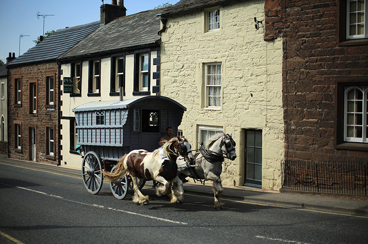 Appleby Fair: Travellers Attend The Annual Appleby Horse Fair