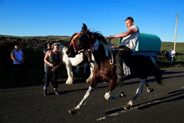 Appleby Fair: Travellers Attend The Annual Appleby Horse Fair