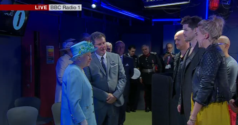 The Queen meets Danny O'Donoghue