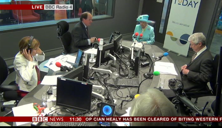 Radio 4 Today studio