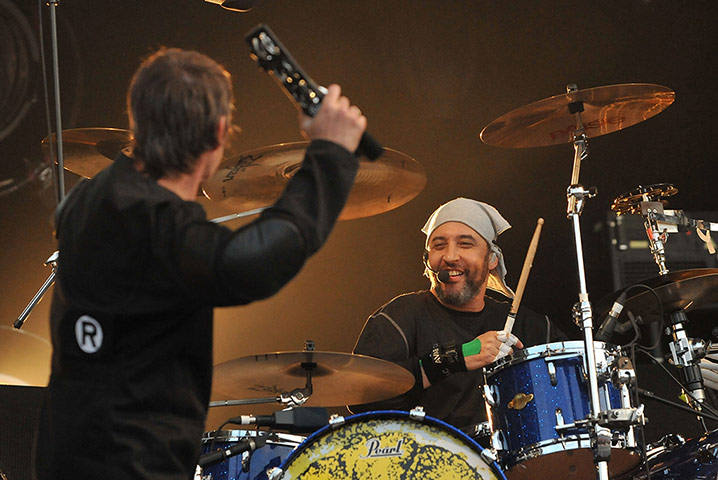 Stone Roses Finsbury: The Stone Roses Perform In Finsbury Park