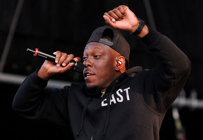 Stone Roses: Dizzee Rascal Performs In Finsbury Park
