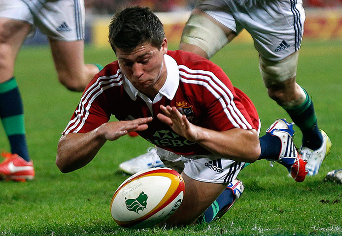 rugby: British and Irish Lions' Ben Youngs