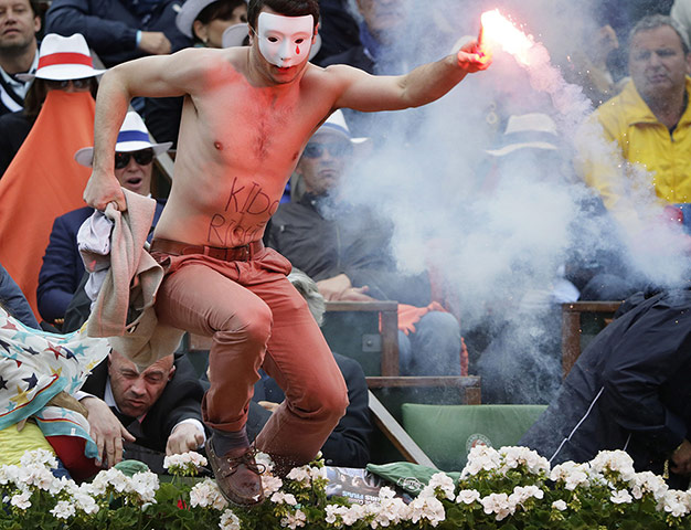 tennis2: An anti gay-marriage activist jumps on t