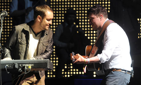 Mumford & Sons at Glastonbury 2013 – review