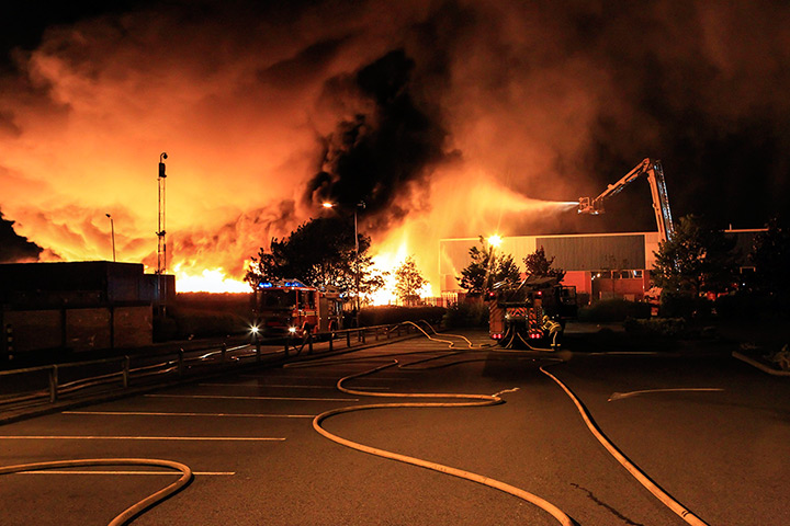 Smethwick fire: Emergency services were called to reports of a fire at around 11pm last nig