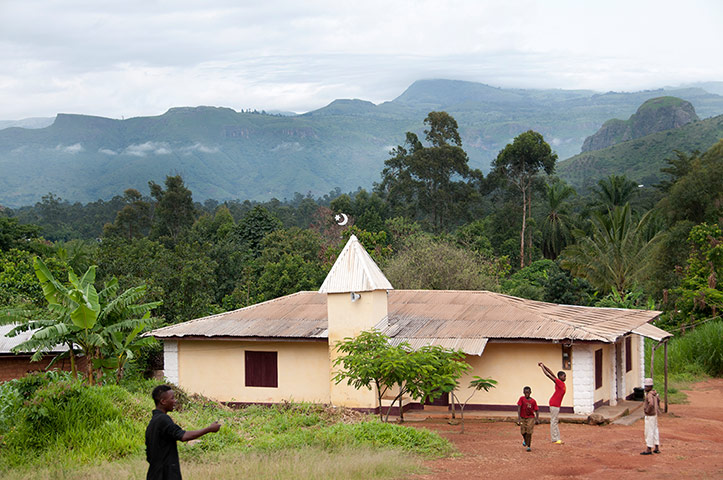 Cameroon Widows: The Mosque in Baba1, which is a majority muslim area.