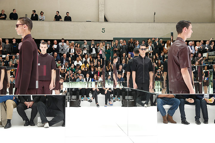 Paris menswear:: Dior Homme : Runway - Paris Fashion Week - Menswear S/S 2014