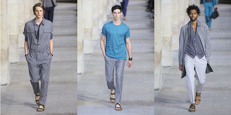 Paris menswear:: Hermes : Runway - Paris Fashion Week - Menswear S/S 2014